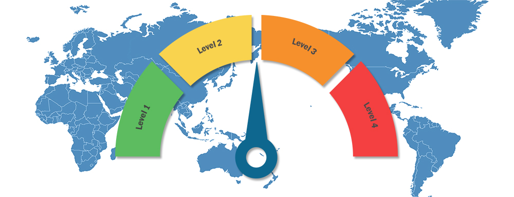 smart traveller level 4 countries